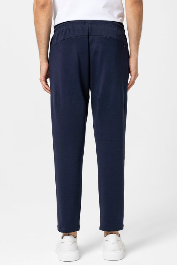 Lacivert Regular Düz Jogger Pantolon