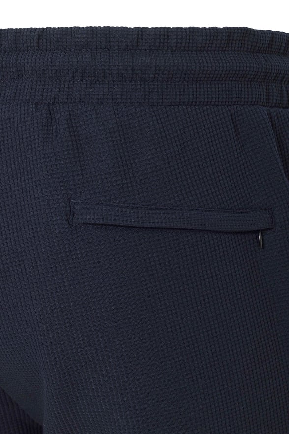 Lacivert Regular Düz Jogger Pantolon