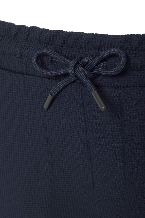Lacivert Regular Düz Jogger Pantolon