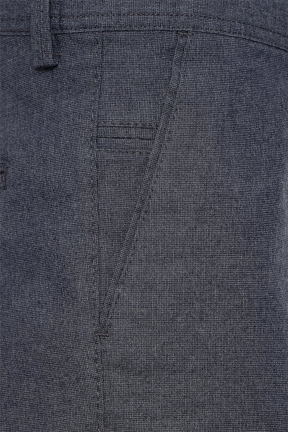 Lacivert Slim Armürlü   Pantolon