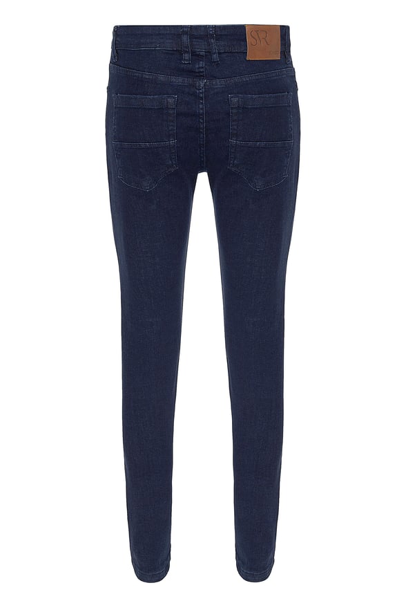 Lacivert Süper Slim Düz   Pantolon