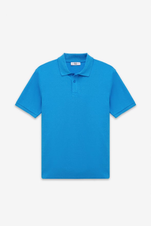 Mavi Regular Armürlü Polo Yaka Tişört