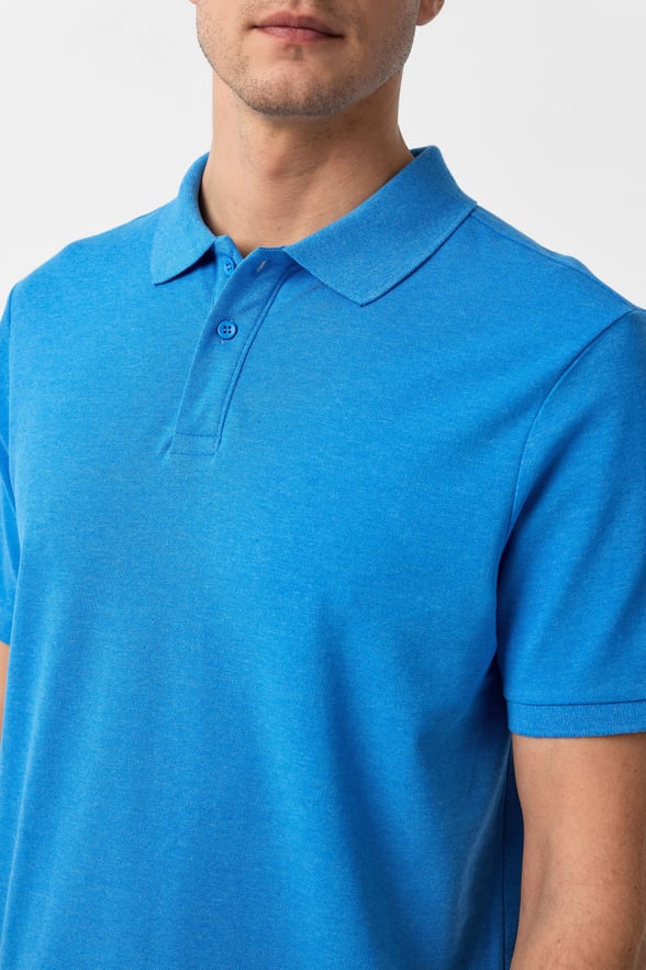 Mavi Regular Armürlü Polo Yaka Tişört