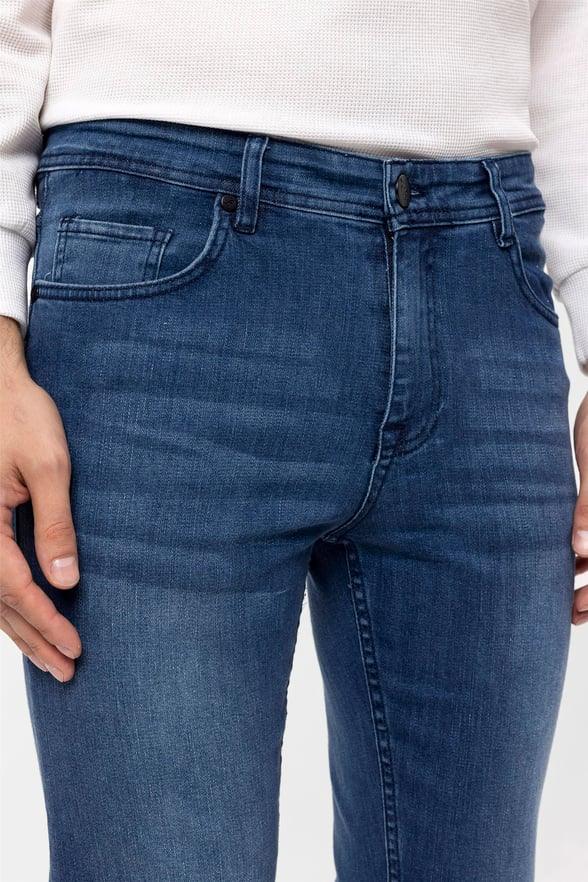 Parlement Mavi Slim Denim   Pantolon