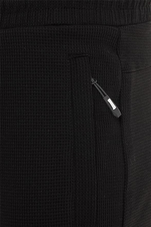 SİYAH 10 Regular Armürlü Jogger Pantolon