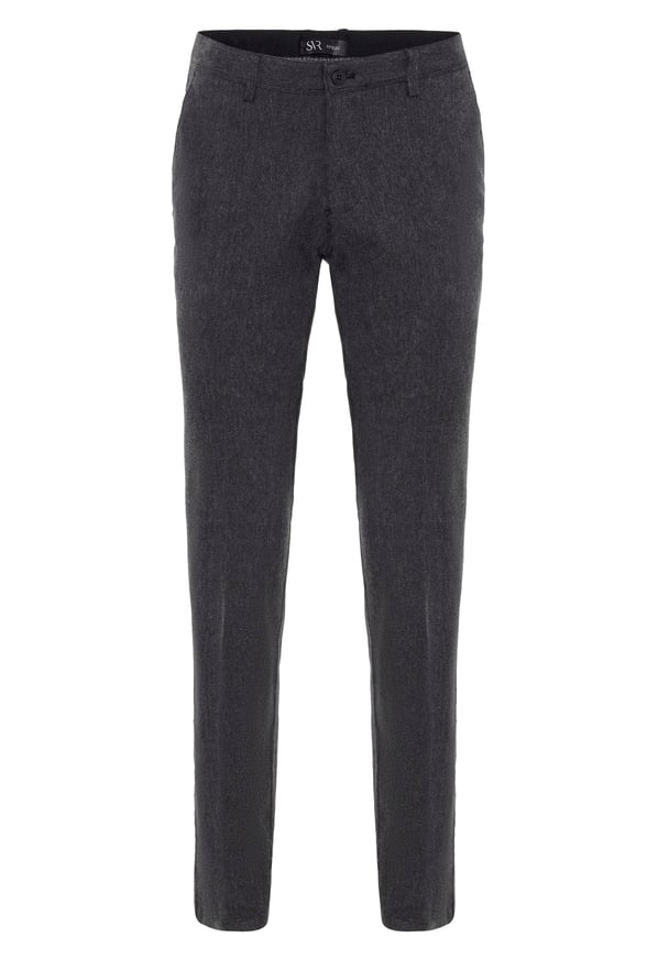 Siyah Regular Armürlü   Pantolon