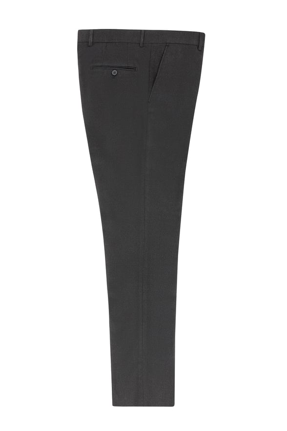 Siyah Regular Desenli   Pantolon