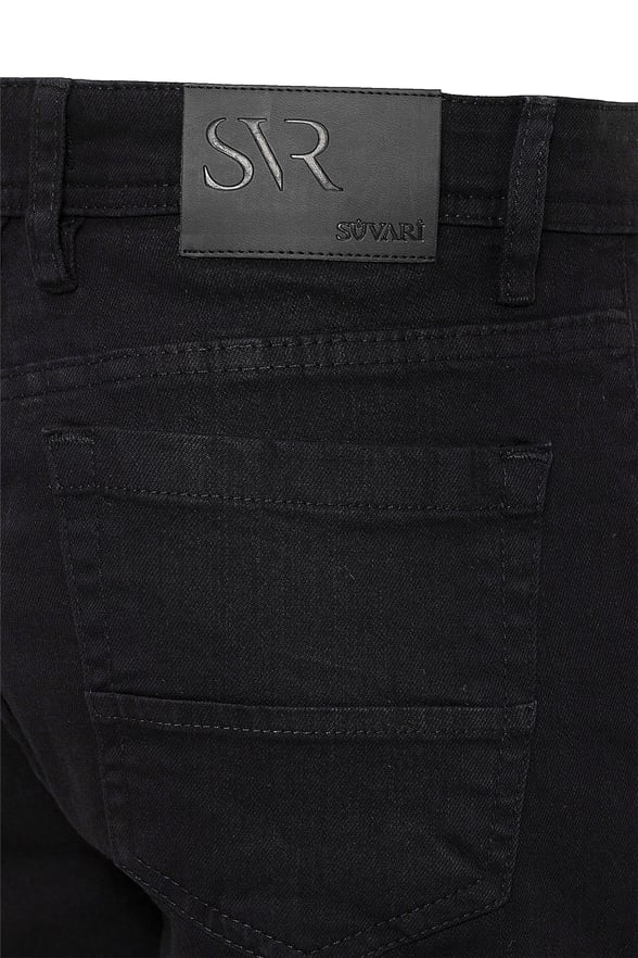 Siyah Regular Düz   Pantolon