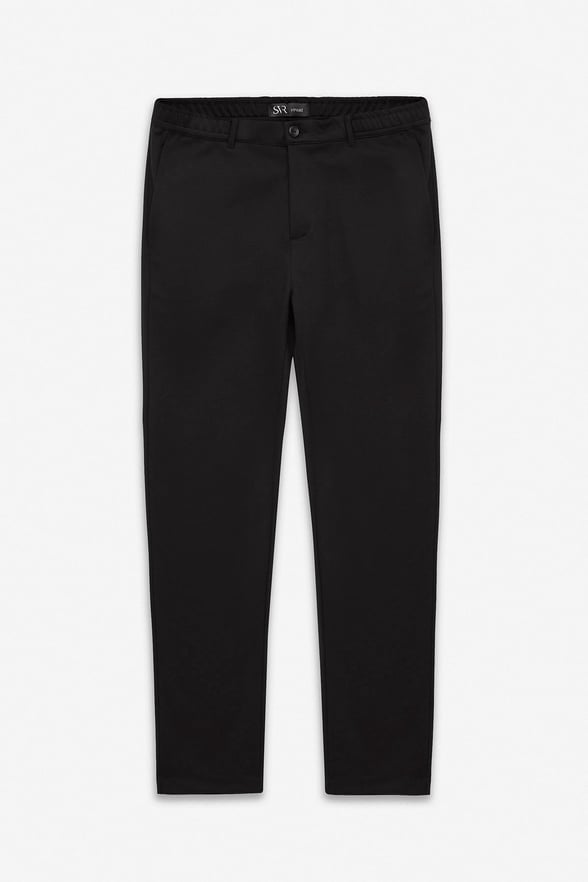 Siyah Regular Jogger Pantolon