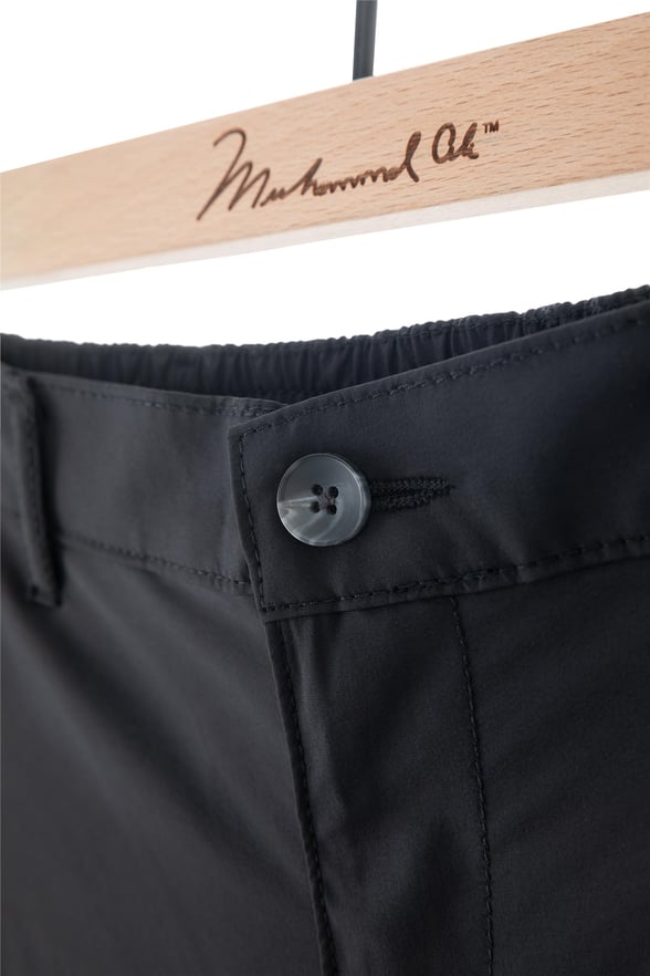Siyah Slim Armürlü Jogger Pantolon