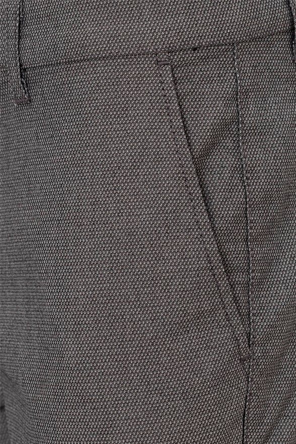 Siyah Slim Armürlü   Pantolon