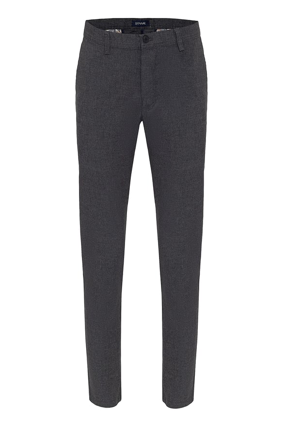 Siyah Slim Armürlü   Pantolon