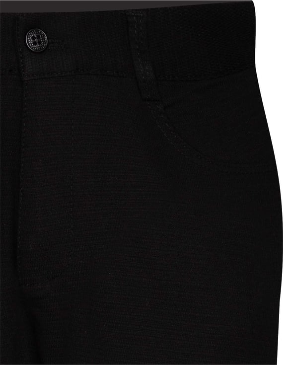 Siyah Slim Armürlü   Pantolon
