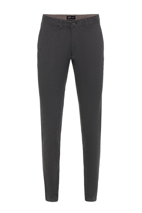 Siyah Slim Armürlü   Pantolon