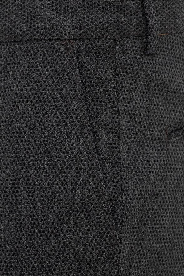 Siyah Slim Armürlü   Pantolon