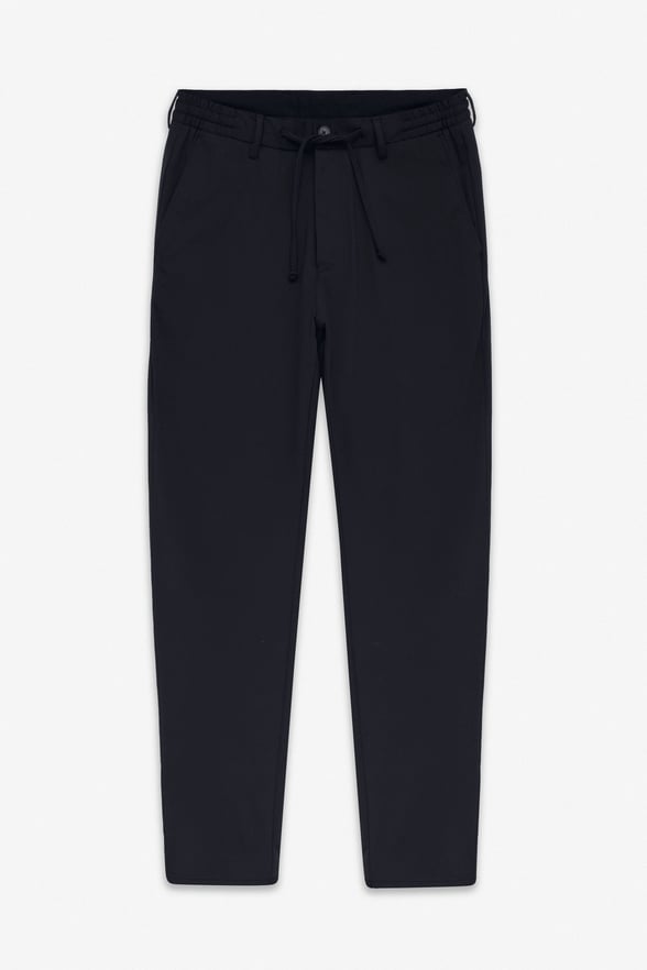 Siyah Slim Düz Jogger Pantolon
