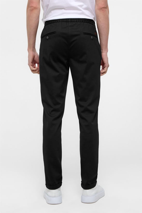 Siyah Slim Fit Düz Pantolon
