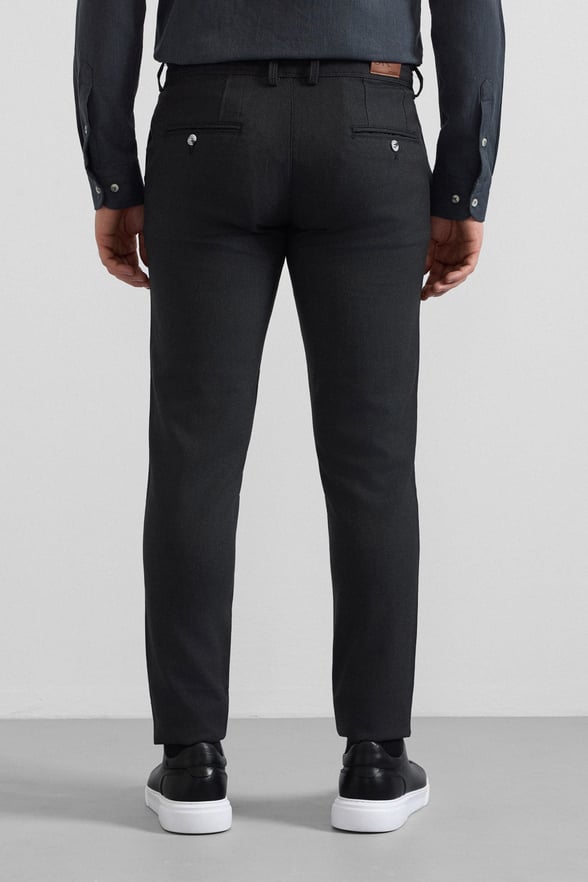 Siyah Slim Klasik Pantolon