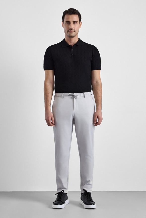 Taş Slim Düz Jogger Pantolon