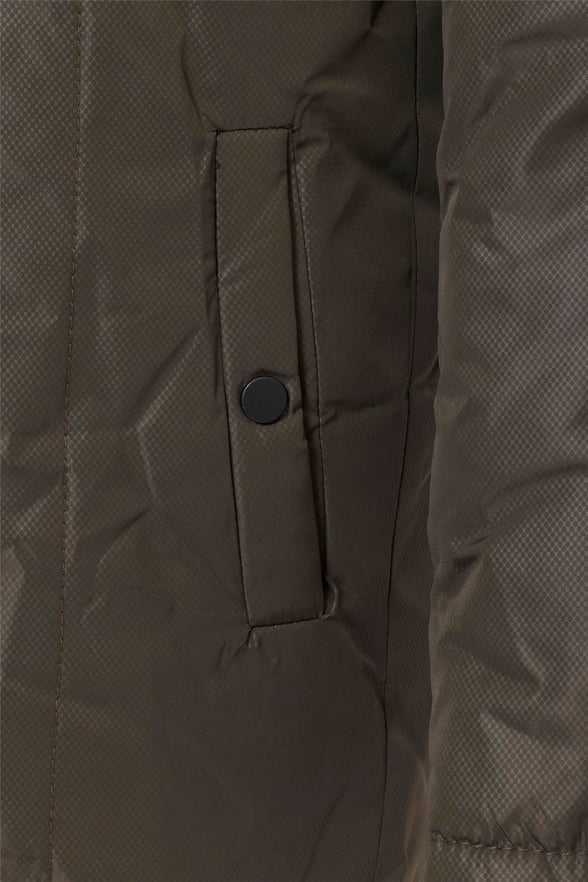 YEŞİL HAKİ 4 Regular Kapitone   Mont