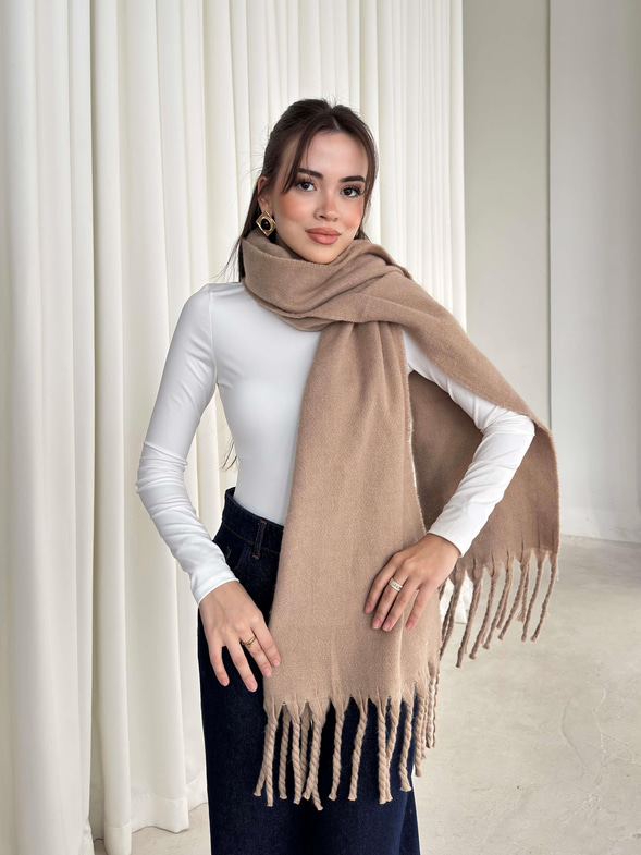 Düz Polar Şal 26K207
