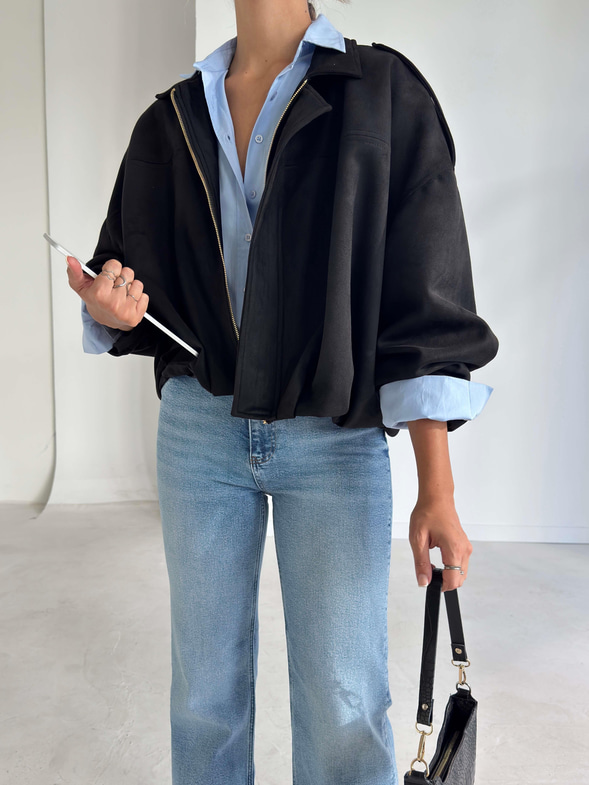 Bol Paça Yüksek Bel Jestan Jenas Mavi Kadın Pantolon 26K083