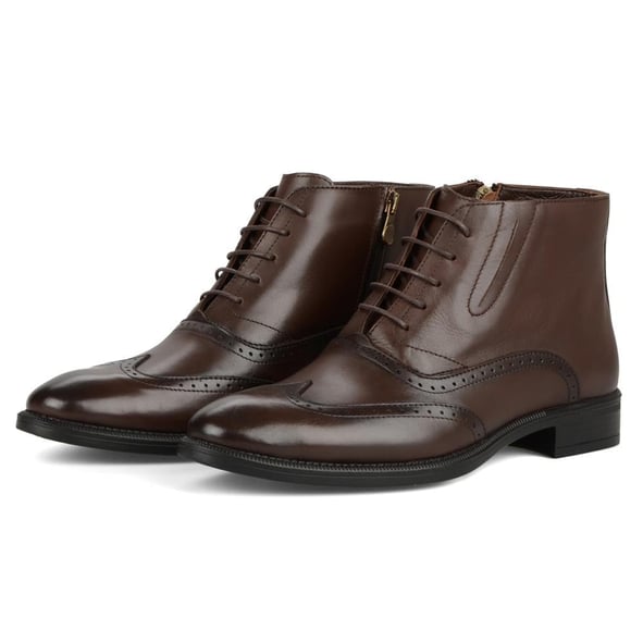 Black Oxford Boots for Men