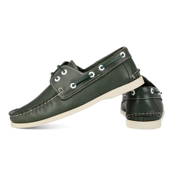 Green Men's Marine Boat Casual Shoes