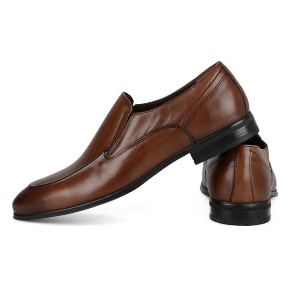 Brown Leather Men's Dress Shoes