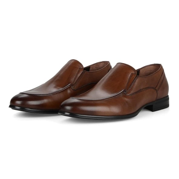Brown Leather Men's Dress Shoes