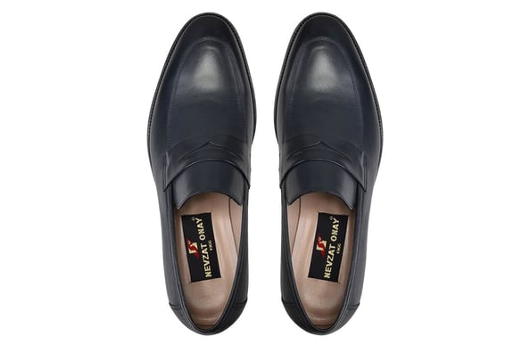 Lacivert Loafer İtalyan Tabanlı Günlük Klasik Erkek Ayakkabı