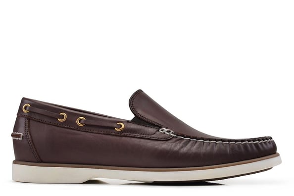 Kahverengi Loafer Dikiş Detaylı Günlük Erkek Ayakkabı