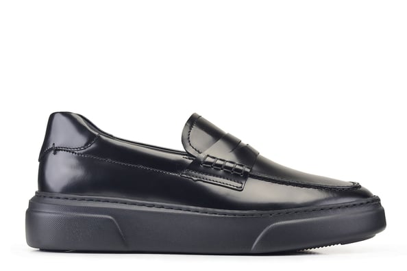 Açma Siyah Bağcıksız Sneaker 