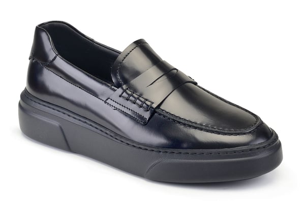 Açma Siyah Bağcıksız Sneaker 
