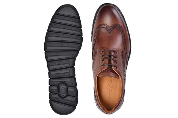 Hakiki Deri Taba Günlük Bağcıklı Erkek Ayakkabı