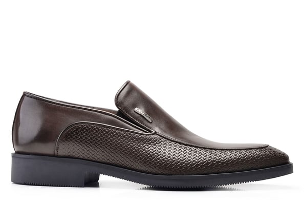 Kahverengi Baskı Deri Tokalı Kışlık Nevzat Onay Ayakkabı