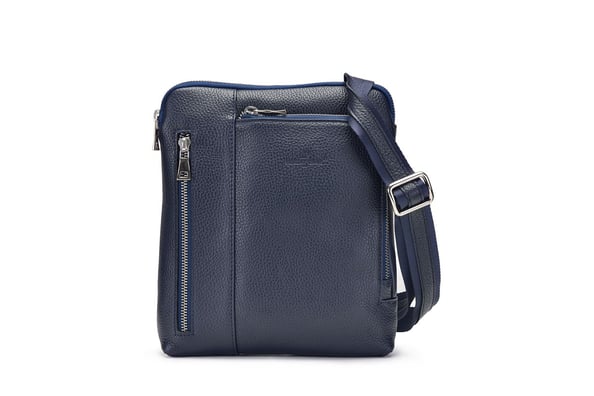 Lacivert Erkek Kol Çantası -12057-