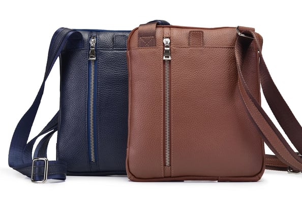 Lacivert Erkek Kol Çantası -12057-