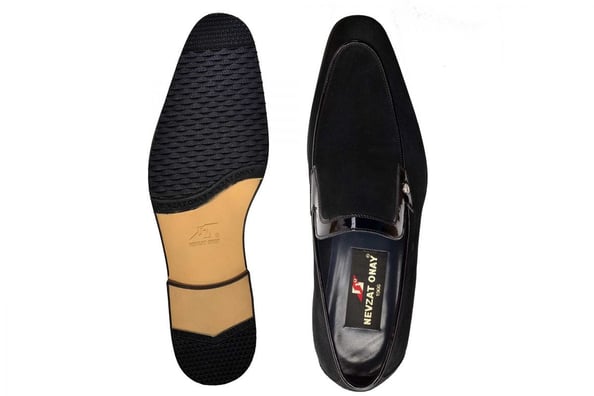 Siyah Klasik Loafer Erkek Ayakkabı -10686-