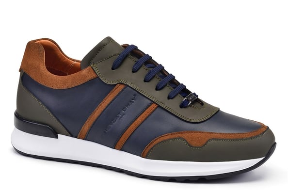 Yeşil Sneaker Erkek Ayakkabı -12282-