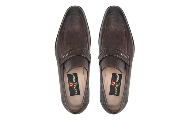 Kahverengi Tokalı Kışlık Loafer Erkek Ayakkabı