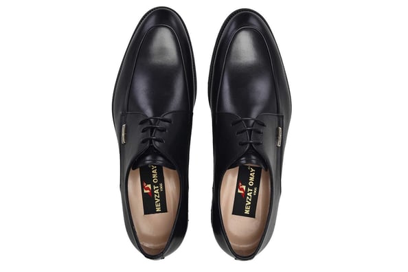 Siyah Bağcıklı Toka Detaylı Günlük Erkek Ayakkabı