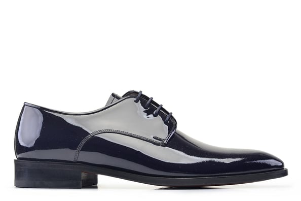 Lacivert Rugan Erkek Ayakkabı