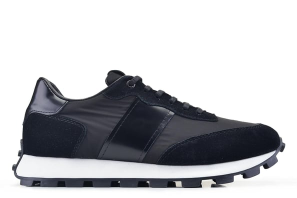 Siyah Bağcıklı Casual Sneaker Erkek Ayakkabı