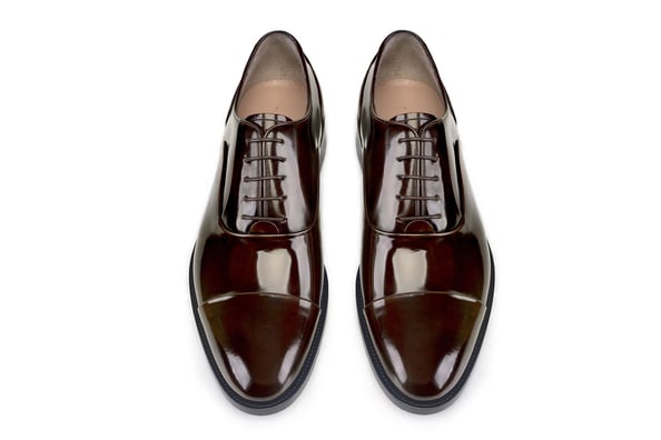 Bordo Rugan Oxford Ayakkabı