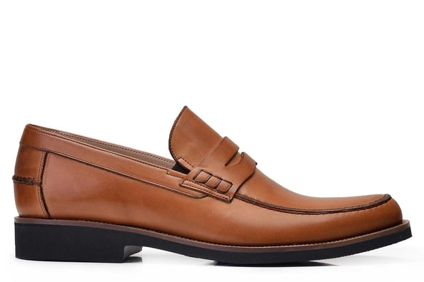 Hakiki Deri Taba Günlük Loafer Erkek Ayakkabı -11415-