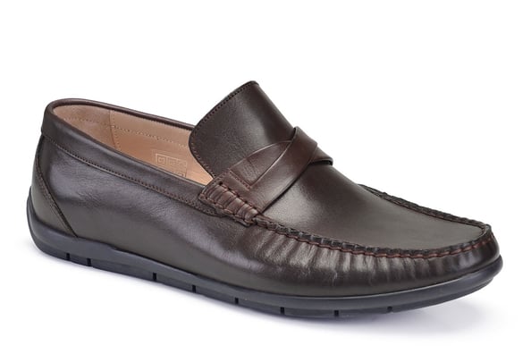 Kahverengi Günlük Loafer Erkek Ayakkabı -12241-