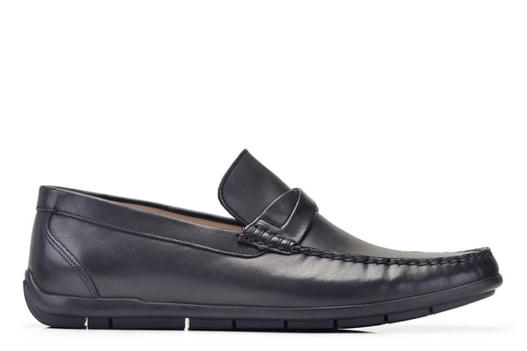 Siyah Günlük Loafer Erkek Ayakkabı -12242-