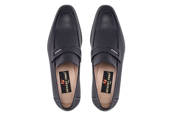 Siyah Günlük Loafer Erkek Ayakkabı -12342-