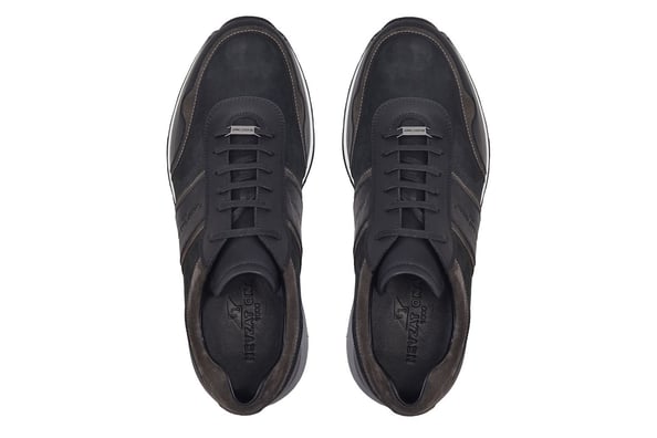 Siyah Sneaker Erkek Ayakkabı -12164-
